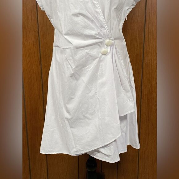 Tanya Taylor Wyn Pleated Mini Dress size 14 - Picture 6 of 13